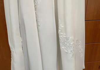 BÍLÉ ŠATY NA PRODLOUŽENOU - 8