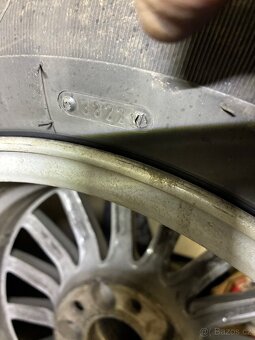 Sada Alu kol orig. Mercedes 205/60R16 zimní - 8