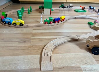 Dřevěná železnice Playtive/vláčkodráha - 8