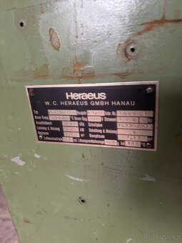 prodám sušící pec Heraeus LTUH 100-150, 22 kW, 1,5m3 - 8