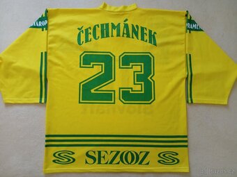 Hokejový dres HC Slovnaft Vsetín Roman Čechmánek - 8