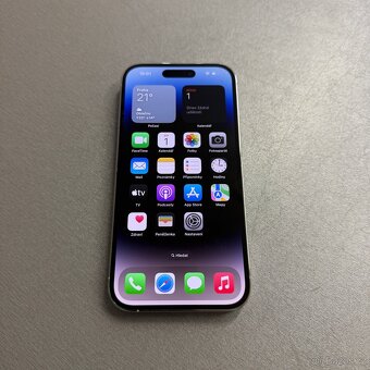 iPhone 14 Pro 256GB silver, pěkný stav, rok záruka - 8