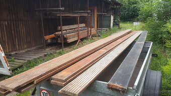 DŘEVO : Fošny , trámy , hranoly , prkna - 8