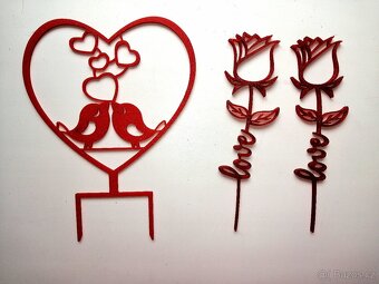 3D tisky - ZÁPICHY NA DORT - 8