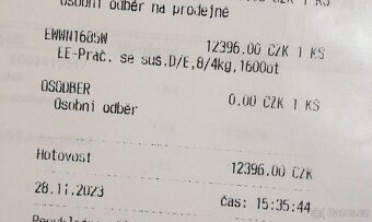 Pračka se sušičkou Electrolux V ZÁRUCE+10let záruka na motor - 8