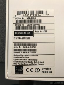 MacBook Pro 13 256GB nová baterie - 8