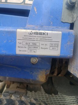 Sběrací sada pro Iseki SF370 - 8