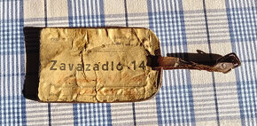 Velké dřevěné lyže – retro dekorace - 8