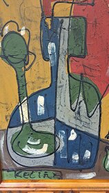 Velký obraz - Bohumil Samuel Kečíř - Láhev 6787 - 8