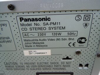 PANASONIC  SA - PM11 - 8