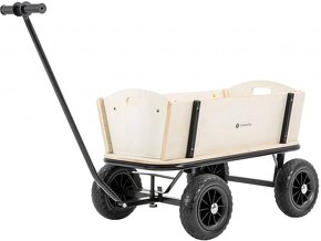 Ruční dřevěný vozík WOODEN180 - 8