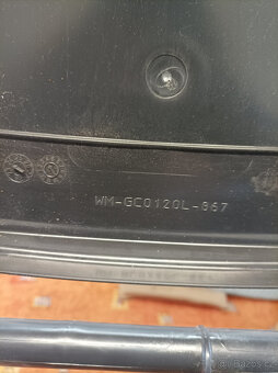 NOVÁ Plastová popelnice 120l na kolečkách - 8
