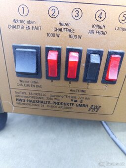 Domácí Elektricé kamna zn. IMPERATORVIER. - 8