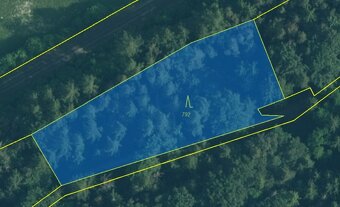 Lesní pozemek 2485 m2, Rabí - Čepice - 8