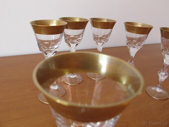 Prodám pozlacené skleničky - 8