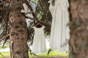 Svatební šaty ušité módní výtvarnicí - 8
