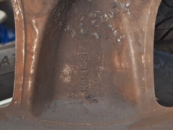 Original ALU 16" Opel Omega 5x110 Celoroční pneu - 8