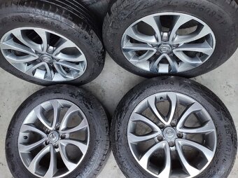 ALUkola 5x114mm pneu 215/60 R17 ContinentalQ6 - 8
