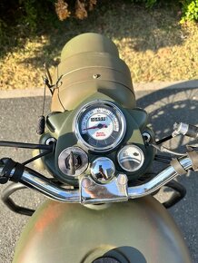 Royal Enfield Bullet 500, unikátní edice ČSR armády TOP, DPH - 8