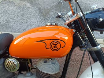 stavba trialu terénní závodní motocykl čz 125 nebo 175 ccm - 8