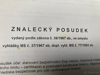 Trezor SAFESIA železobetonový, 2. bezp. třída 15.000 kč - 8
