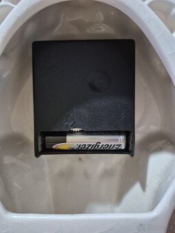 Porcelánové hodiny - secesní dekor - 8