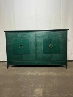Designová zelená komoda (133004) - 8