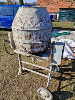 Stavební míchačka 380V,MEZ Mohelnice cena dohodou - 8