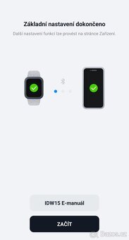 CHYTRÉ HODINKY IDW15 ČERNÉ - 8