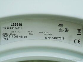 Náhradní díly AEG Lavamat 62610 - 8