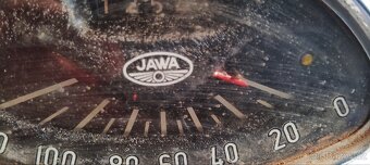 Tachometr veteránský Jawa panelka - 8