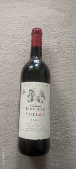 Zberatelske vína Bordeaux vid popis - 8