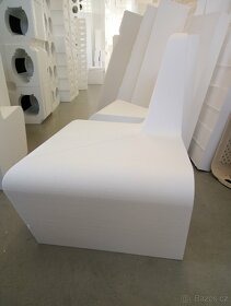 Polystyrenová lavice, sedačka rovná-rohová F150 - 8