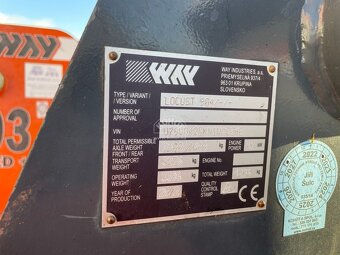 smykem řízený nakladač LOCUST 904 - 8