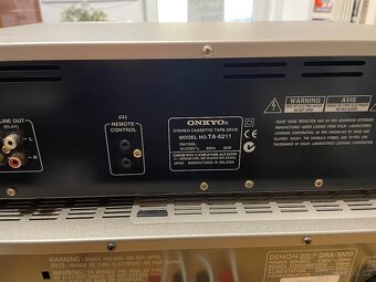 tape deck ONKYO TA - 6211 - 8