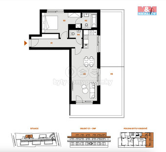 Prodej bytu 2+kk, 60 m², Beroun - 8