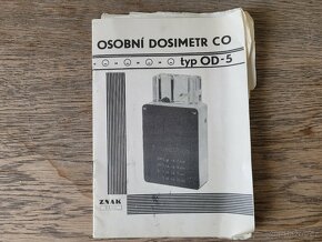 Detektor, indikátor CO - 8