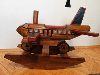 Dřevěné letadlo (houpadlo) - 8