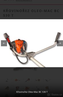 Prodám křovinořez Oleo-Mac BC 530T - 8