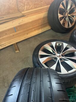 ALU Kola ŠKODA 5x112 R18 CASSIOPEIA Letní Pneu 235/45/18 - 8