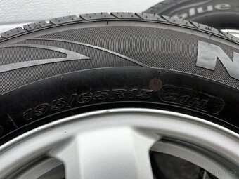 Alu letní sada orig. ŠKODA - 5/100 R15 - 195/65/15 - 8