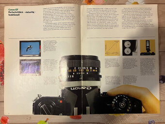 CANON REFLEX - dobový foto prospekt - 8