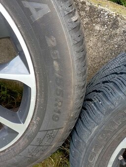 ALU 5X120 R19 originál BMW X5 zimní sada - 8