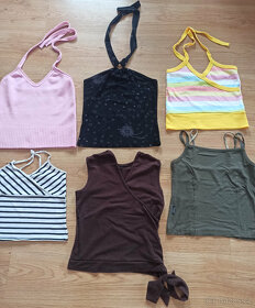 Trička letní dívčí od vel.116-158 - 8