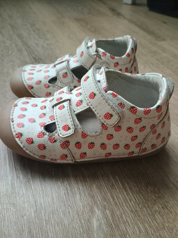 Barefoot dětské sandálky Lurchi - Flotty Nappa White vel. 23 - 8