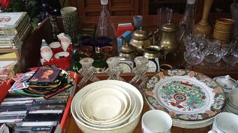 Staré romany,sklo,porcelan - 8