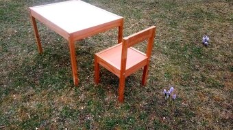 Dětský stolek a jedna židle IKEA - 8
