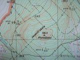 Vojenská profesionální tajná mapa Mirošov Brdy Jince ČSLA - 8