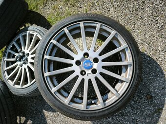 ALU kola Ford Focus 5x108 R18 s letními pneu - 8