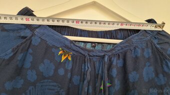 Letní široké kalhoty Desigual M - 8
